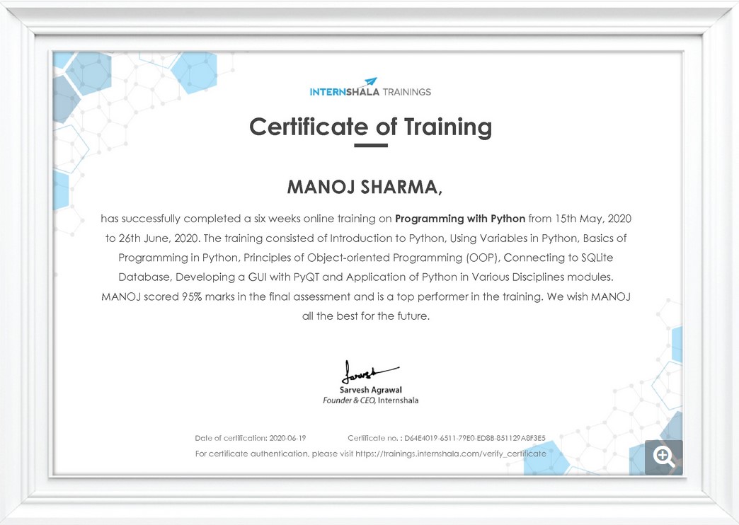Manoj Sharma